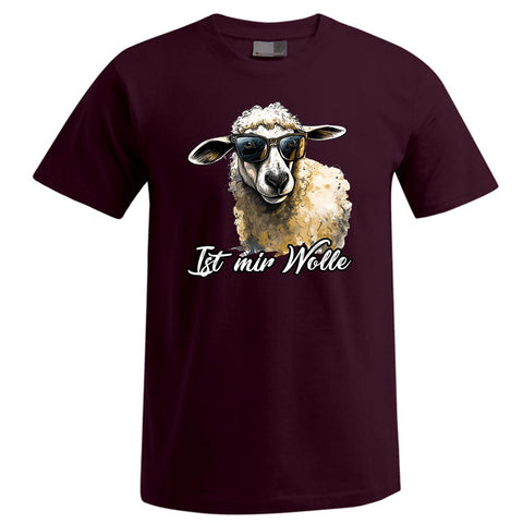 Ist mir Wolle Herren Shirt