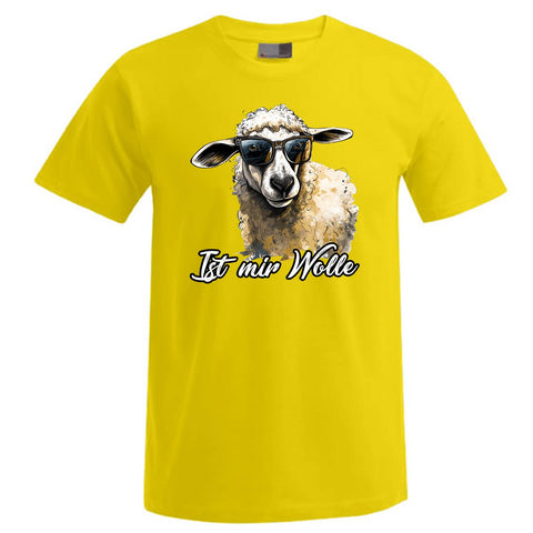 Ist mir Wolle Herren Shirt