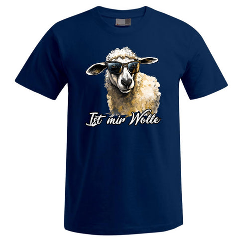 Ist mir Wolle Herren Shirt