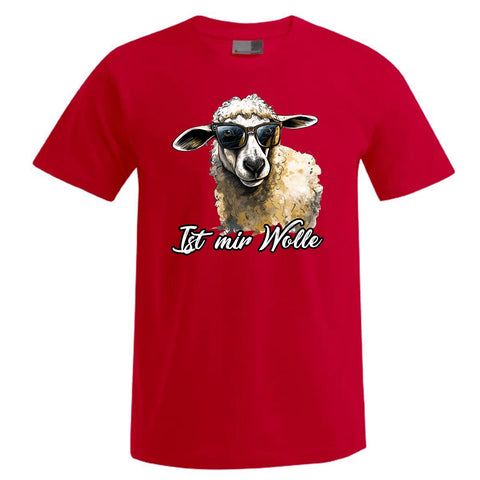 Ist mir Wolle Herren Shirt