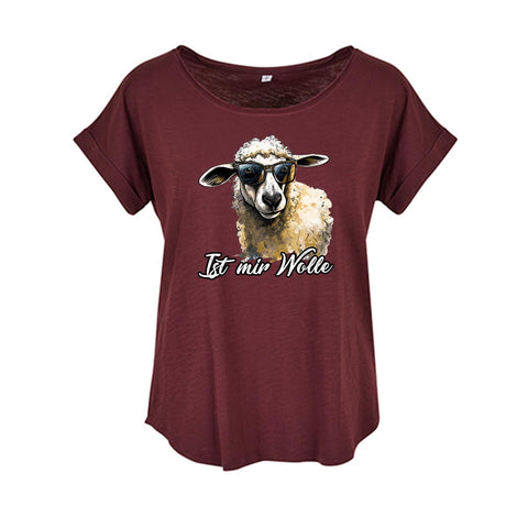 Ist mir Wolle Damen Slub Shirt