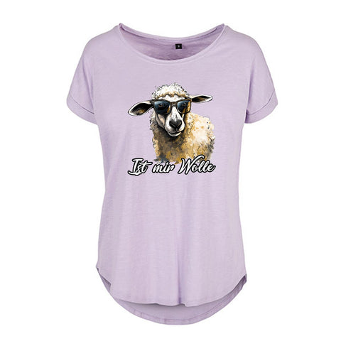 Ist mir Wolle Damen Slub Shirt