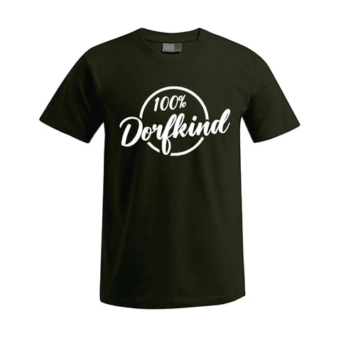 100% Dorfkind Herren Shirt