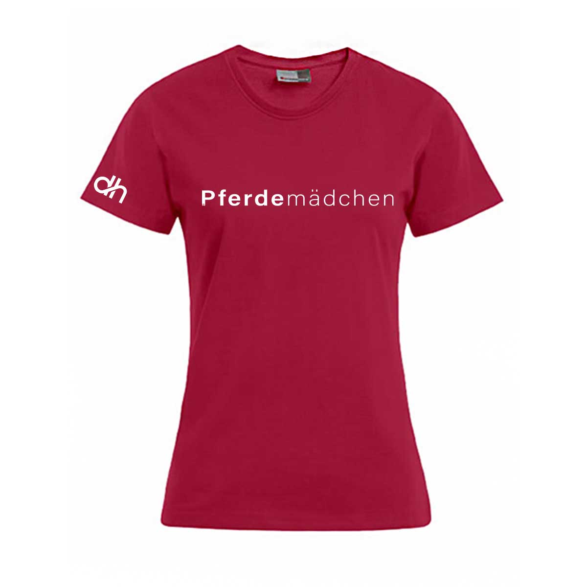 Pferdemädchen Damen T-Shirt