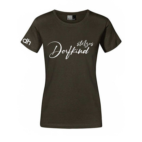 Stolzes Dorfkind Kalli Damen T-Shirt