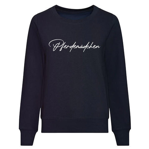 Pferdemädchen Damen Sweatshirt