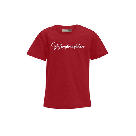 Pferdemädchen Kinder Shirt