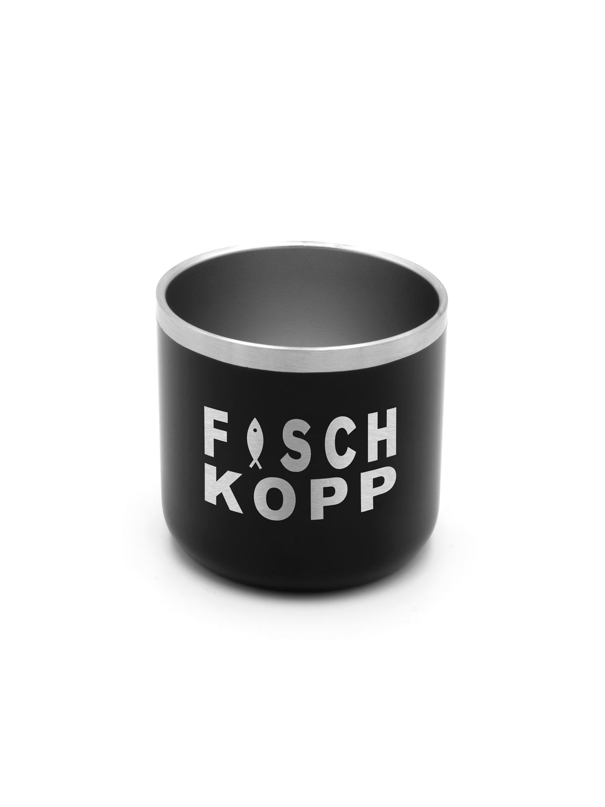 Fischkopp | Tasse aus Edelstahl