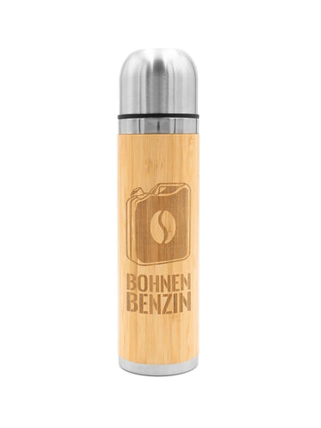 Bohnenbenzin | Bambus Thermosflasche