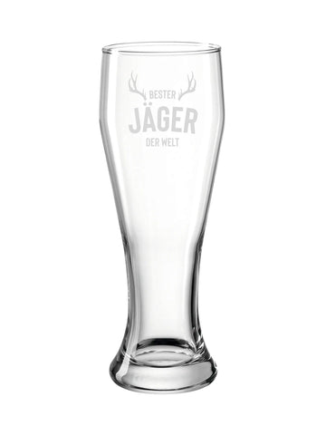 "Bester Jäger" | Bierglas Classic